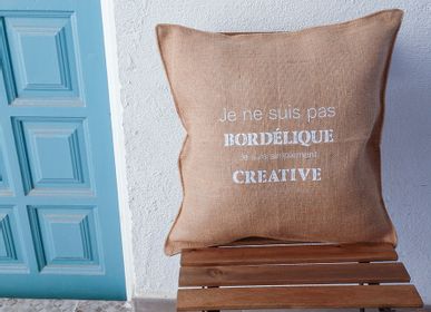 Gifts - Message cushions...Je suis creative  - &ATELIER COSTÀ