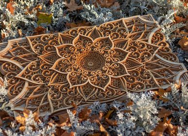 Other wall decoration - Wood Mandala, Apartment Decor, Elegant Wall Art - BHDECOR