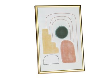 Decorative objects - GOLDEN ALUMINIUM WALL P.FRAME 40X50CM AX22195 - ANDREA HOUSE