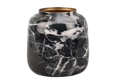 Vases - Vase sphère aspect marbre - PRESENT TIME