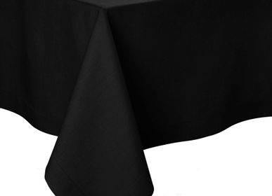 Linge de table textile - Florence Noir - Serviette, set, tête à tête et nappe - ALEXANDRE TURPAULT