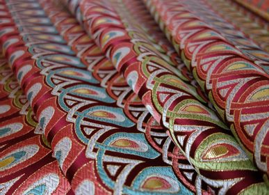 Fabrics - Feather of the Peacock - NISHIJIN OKAMOTO