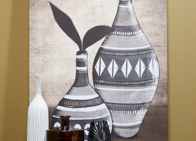 Decorative objects - Ethnic Pots Canvas - AMADEUS