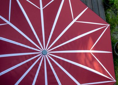 Objets design - Parasol de terrasse - Stella Terre de Sienne - Klaoos - KLAOOS