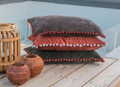 Fabric cushions - Avoriaz Velvet cushion    - FEBRONIE