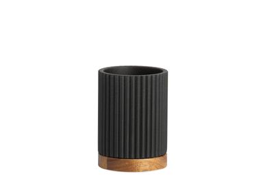 Installation accessories - BL POLY/ACACIA TOOTHBRUSH HOLDER Ø8X11 BA22113 - ANDREA HOUSE