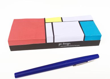 Objets design - Monde riant - Blocs de notes autocollantes - PA DESIGN
