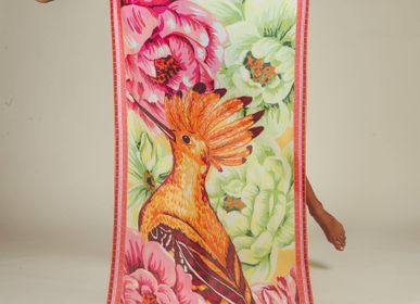 Foulards et écharpes - Foulard imprimé oiseau de paradis modal/coton - POWDER DESIGN