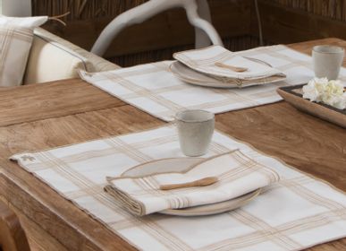 Kitchen linens - Madras table linen - FEBRONIE