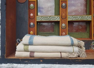 Throw blankets - Throw DHELKI  - BHUTAN TEXTILES