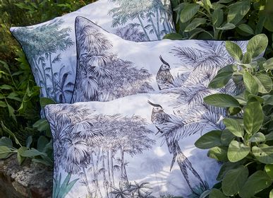 Fabric cushions - L'Île aux Oiseaux - Cushion case - ALEXANDRE TURPAULT