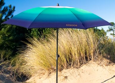 Objets design - Parasol de plage - Psyché bleu lagon - Klaoos - KLAOOS