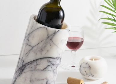 Objets personnalisables - Marble Wine Cooler  - CONCEPT STONE