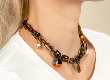 Bijoux - Horn or hoof choker necklaces - L'INDOCHINEUR PARIS HANOI
