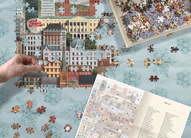 Cadeaux - Puzzle Oslo (1000 pièces) - MARTIN SCHWARTZ