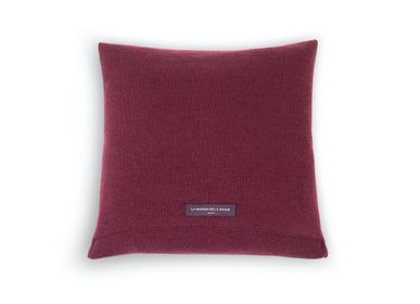 Fabric cushions - ExtraFine Merino Wool cushion - LA MAISON DE LA MAILLE
