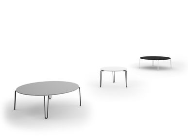 Tables basses - Tables basses gigognes PROUVE 70 & 105 - design Sergio BALLESTEROS pour PIKO Edition. - PIKO EDITION.