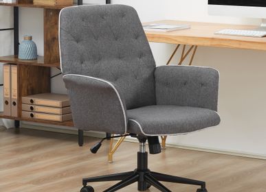 Lounge chairs for hospitalities & contracts - Fauteuil de Bureau Pivotant à 360° - AOSOM BUSINESS