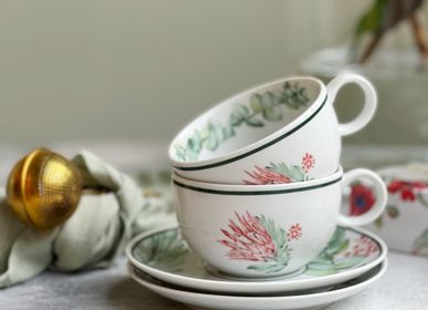 Mugs - Fleur Collection Coffee Cup - FERN&CO.