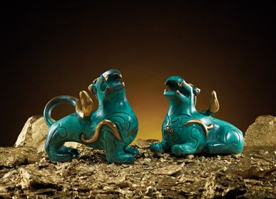 Sculptures, statuettes and miniatures - Plentiful (Pi-Xiu) Bronze Sculpture - GALLERY CHUAN