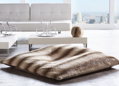Cushions - Faux fur floor cushion - EVELYNE PRÉLONGE FRANCE