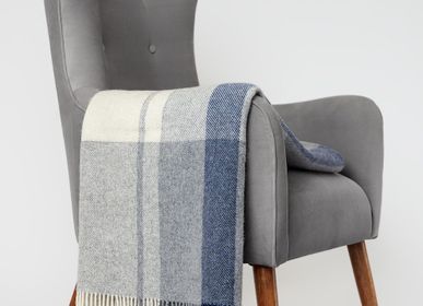 Scarves - Ecological blanket made of alpaca and wool. Natural fibers - PUEBLO