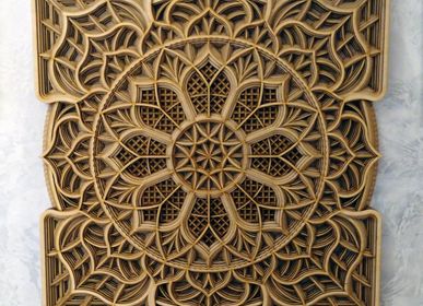 Other wall decoration - Wood Mandala, Apartment Decor, Elegant Wall Art - BHDECOR