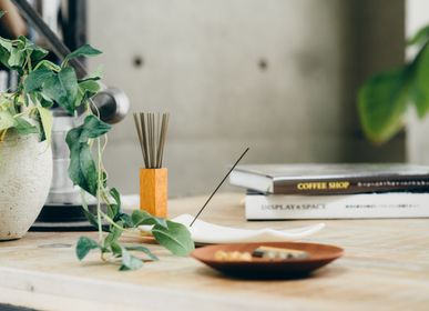 Spa - KAYURAGI MIKAN ORANGE 40 INCENSE STICKS. - NIPPON KODO INCENSE