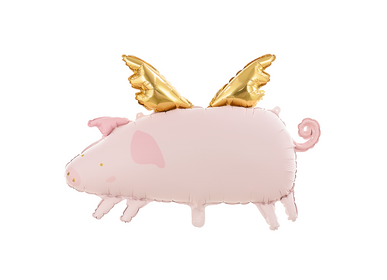 Decorative objects - Foil balloon Pig - PARTYDECO