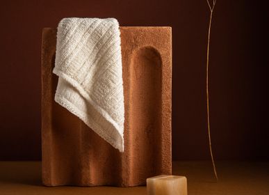 Autres linges de bain - Lina – Essuie éponge essuie-tout lavable en lin - DESIGN FOR RESILIENCE