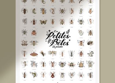 Poster - Little Beasts in the Garden Poster - LES PETITES DATES