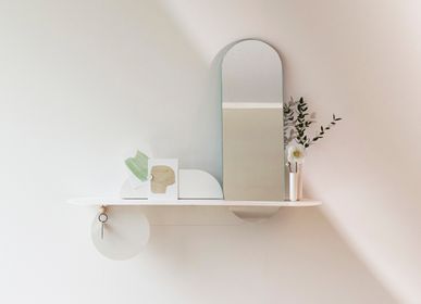 Shelves - SIMPLY shelf - White with mirror - MADEMOISELLE JO