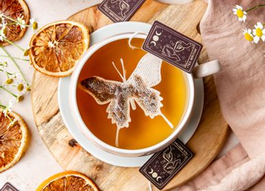 Café et thé  - Sachet de thé forme papillon ( lot de 5 )  - TEA HERITAGE