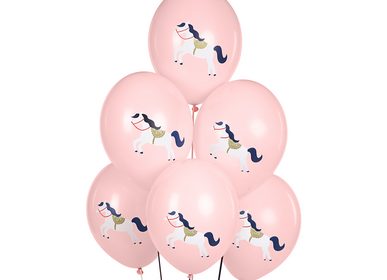 Decorative objects -  Balloons 30 cm: Polar Bear, Little horse, Sea World, Love you mom - PARTYDECO