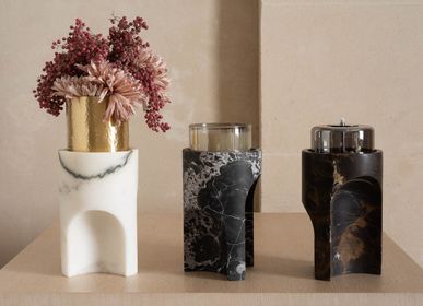 Decorative objects - PAVO CANDLEHOLDER, FLOWER VASE - OOUMM