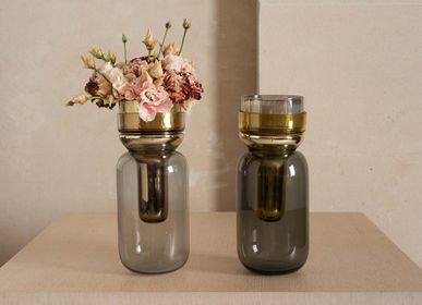 Decorative objects - LIBRA CANDLEHOLDER, FLOWER VASE - OOUMM