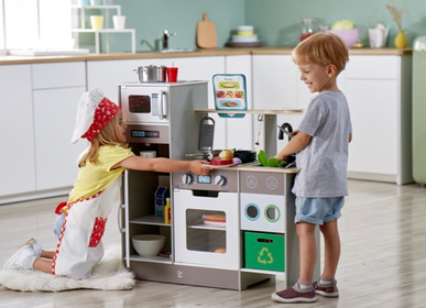 Toys - Interactive kitchen with sorting bins - HAPE