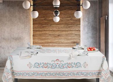Table cloths - Armida Linen Tablecloth - THE NAPKING  BY BELLAVIA HOME