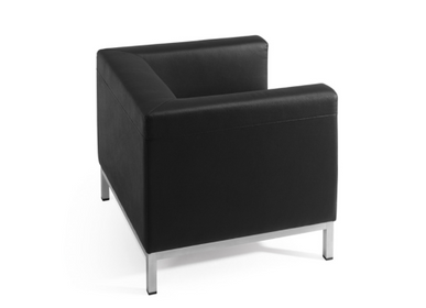 Office furniture and storage - RIVA - sofas with armrests - 1, 2 and 3-seater  - RIVA OFFICE