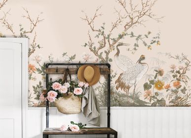 Autres décorations murales - Papier peint panoramique GRUES JAPONAISES - LE GRAND SIÈCLE