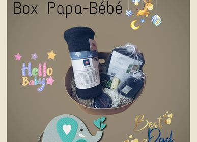 Fête pour enfant - Duo box Z Luni Pous7 | Coffret Papa-Bébé « peau et barbe douce » - 5 articles - ZANAGA