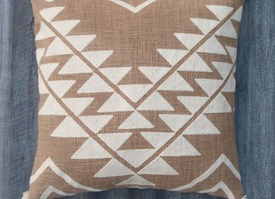 Fabric cushions - Embroidery Cushion Cover - MEEM RUGS