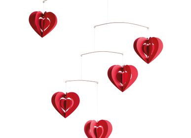 Autres décorations de Noël - Clara Heart Mobile - LIVINGLY