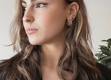 Jewelry - CREOLE EAR WIDE PALMA DAUVE - PIPOL