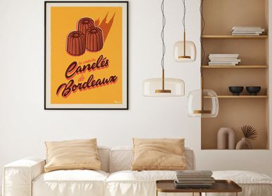 Poster - Poster "Canelés de Bordeaux" - MARCEL TRAVELPOSTERS