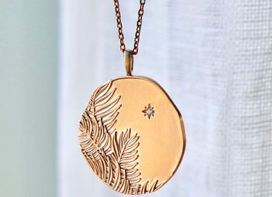 Bijoux - Collier médaille La Solaire - YLUME