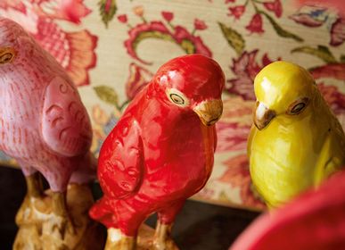 Decorative objects - PORCELAIN PARROT - G & C INTERIORS A/S