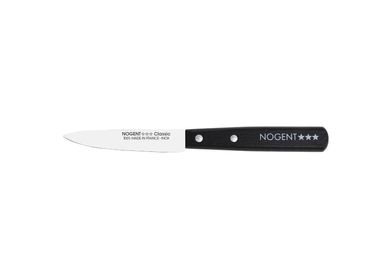 Kitchen utensils - Paring knife 9cm smooth blade - hornbeam - jet black stained - Nogent*** - NOGENT***