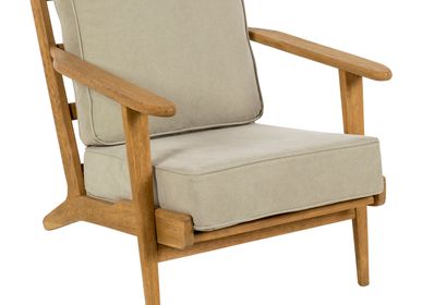 Chairs for hospitalities & contracts - SUNGAI  ARMCHAIR - BRUCS