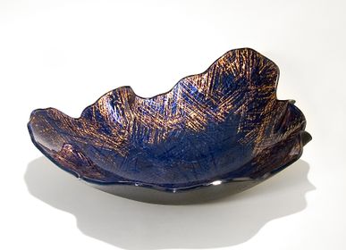 Art glass - Shell Bowl Large - EVANS ATELIER